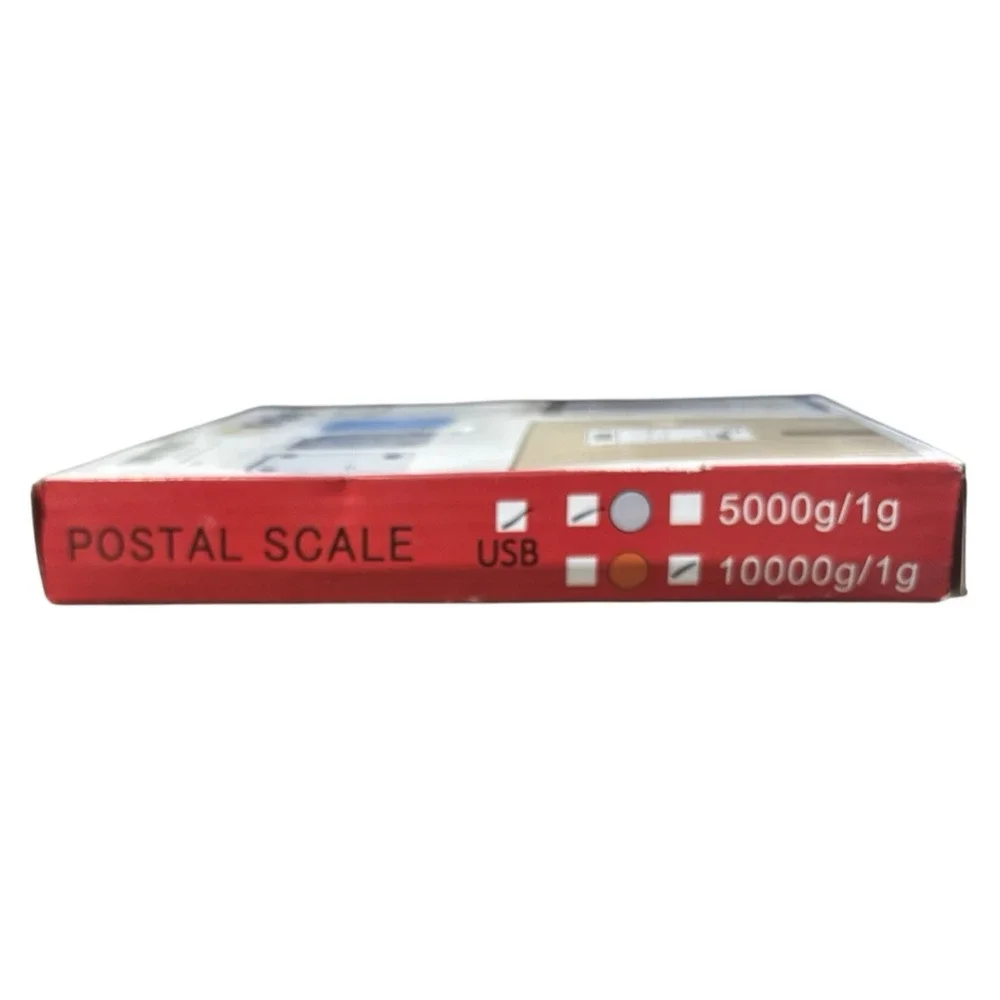 Digital Kitchen & Postal Scale | Stainless Steel | 11lb/5kg 1g Accuracy | Silver